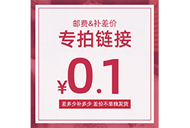 补差价或运费专拍链接 0.1元