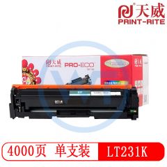 天威LT231K黑色粉盒带芯片 专业装 适用联想CS2310N/CS3310DN 4000页（需预定）