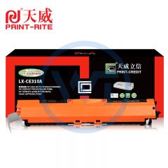 天威立信 CE310A黑色粉盒带芯片 适用惠普CP1025nw MFP佳能 LBP7010C 7018C CRG329 1200页