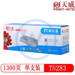 天威 TN283青色粉盒 标准装 适用兄弟 HL-3160CDW/3190CDW DCP-9030CDN 1300页
