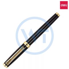得力 S86 金属签字中性笔 单支/盒 颜色随机