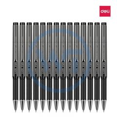 得力 S73 中性笔 1.0mm 12支/盒  黑色