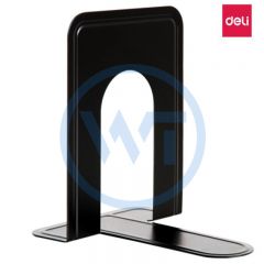 得力 9272 金属铁书立架 2片/付 黑色