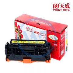 天威CC532A/CE412A黄色硒鼓带芯片 专业装 适用惠普CP2020/CP2025/CM2320 2600页