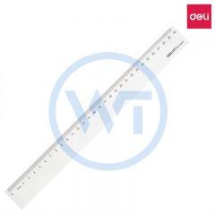 得力 6230 办公通用塑料直尺 30cm