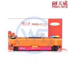 天威CE403A红色硒鼓带芯片 专业装 适用惠普M551dn/M575f 佳能LBP7780Cx 6000页