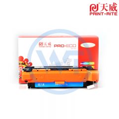 天威CE401A青色硒鼓带芯片 专业装 适用惠普M551dn/M575f 佳能LBP7780Cx 6000页