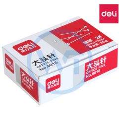 得力 0016 大头针24mm 50克/盒 单盒装