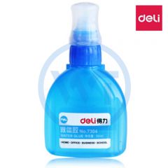 得力 7304 液体胶水 带刷头 50ml