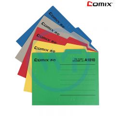 齐心 A1810 A4纸质文件分类夹/文件夹 灰色