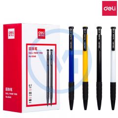 得力 6546 圆珠笔0.7mm 36只/盒 黑色