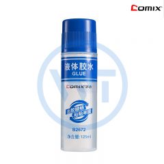 齐心 B2672 透明健康胶水（大号 ）125ml