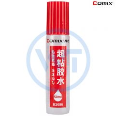 齐心 B2686 透明液体胶水50ml
