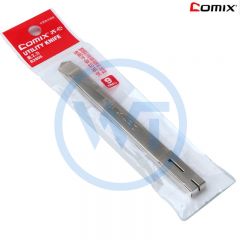 齐心 B2806 金属美工刀9mm 颜色随机