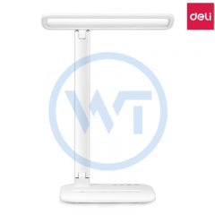 得力 4303 LED触控护眼台灯 白色
