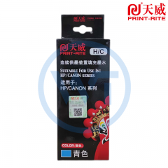 天威 CANON/HP通用墨水蓝色100ml