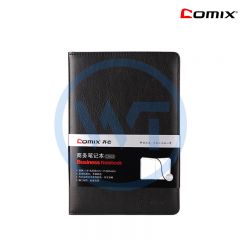 齐心 C5822 25K皮面笔记本 114张/本 黑色（需预定）