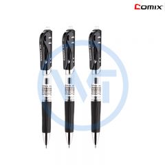 齐心 K35 按动中性笔0.5mm 12支/盒 黑色