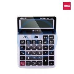 得力 1622 多功能语音计算器 12位 单只装