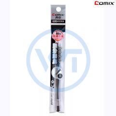 齐心 R919 中性笔笔芯/替芯 0.7mm 20支/盒 黑色
