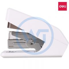 得力 0467 中号省力型订书机 搭配12#钉 白色