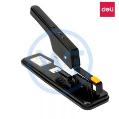 得力 0390 加厚重型订书器 一次可订80页 黑色