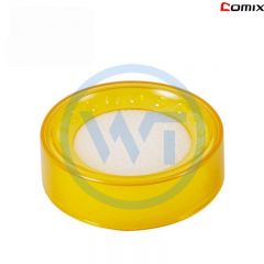 齐心 B2090 点钞湿手器（直径70mm）5个装 浅黄色（需预定）