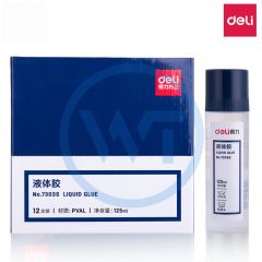 得力 7303S 刷片液体胶水125ml 单只装