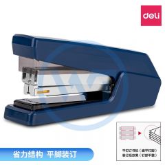 得力 0433 省力平钉订书机 蓝色