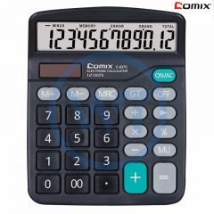 齐心 C-837C 12位计算器 黑色
