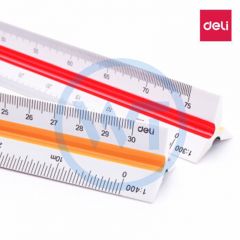 得力 8930 三棱比例尺/绘图尺30cm