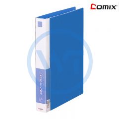 齐心 TC532A-D A4文件夹1.5寸2孔D型夹 蓝色