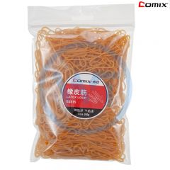 齐心 B3515 橡皮筋（袋装200g）黄色