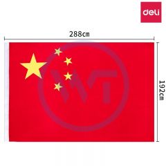 得力 3221 1号国旗/五星红旗 192*288cm