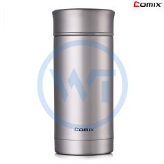齐心 L312 保温杯200ml 灰色