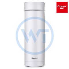 齐心 L313 保温杯300ml 白色