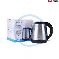 齐心 C-8801 电热水壶1.5L 银白色