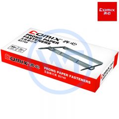 齐心 B3749 金属装订夹 50套/盒（需预定）