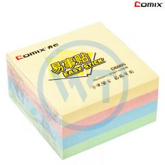 齐心 D6005 易事贴/便签纸3X3英寸 混色