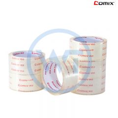 齐心 JF4505 透明封箱胶带45mm*50y 6卷装（需预定）