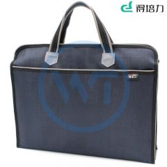 得培力(Depli) D-708 B4高档立体手提布袋 蓝色