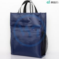 得培力(Depli) D-836 A4 竖版手提包 文件袋 蓝色