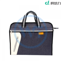 得培力(Depli) D-709 B4手提布袋 电脑包 灰蓝色