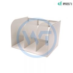 得培力(Depli) D-906 三格一体式资料架 灰色