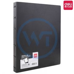 得力 5780 600枚商务活页名片册/名片夹 黑色