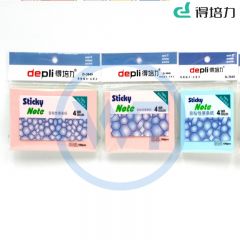 得培力(Depli) D-3042 便利贴 记事贴 51mm*76mm颜色随机