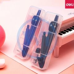 得力 8622 金属圆规 绘图设计专用 颜色随机