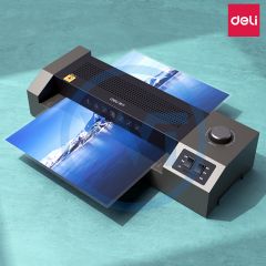 得力 3895S A3家用胶装机/过膜机/塑封机 黑色