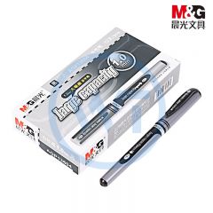 晨光 AGP13604A 中性笔拔帽子弹头1.0mm 黑色 12支/盒