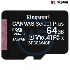 金士顿 SDCS2 TF存储卡64G读速100MB/s